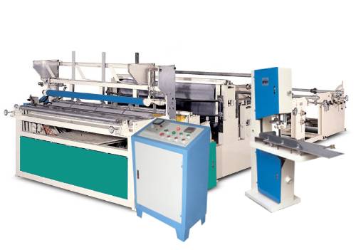 發(fā)往邢臺的1880型全自動衛(wèi)生紙復(fù)卷機(jī)